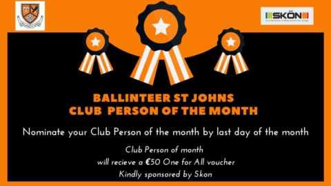 Club Person of the Month – July & August