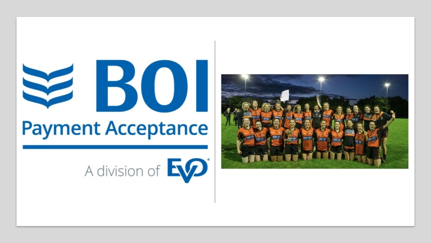 BOI Payment Acceptance Sponsorship for BSJ Senior Ladies Football Team