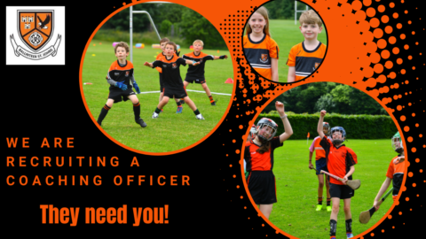 Looking for a career change?  We are recruiting a Coaching Officer.