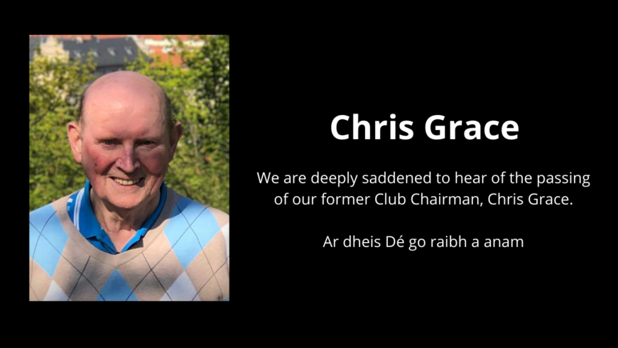 A Tribute to Chris Grace, RIP