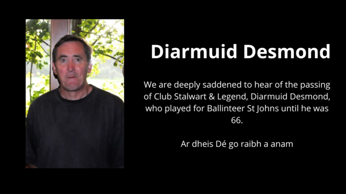 Appreciation of the late Diarmuid Desmond