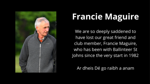 A Tribute to Francie Maguire. RIP