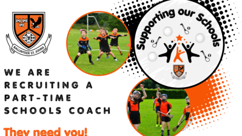 We are recruiting a Part Time Schools Coach