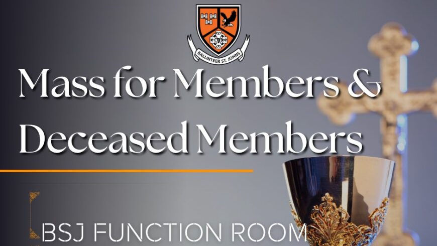 Mass for Members & Deceased Members